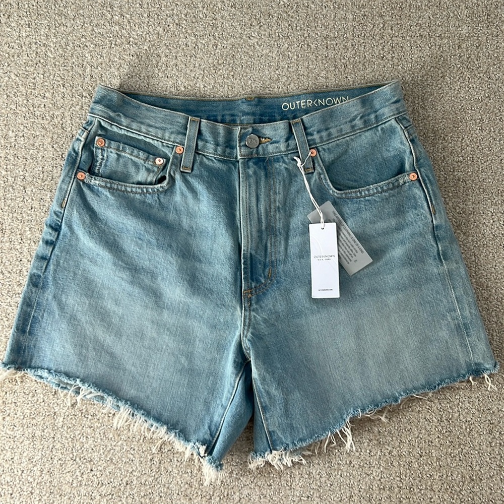 OUTER<NOWN Jean shorts medium wash denim